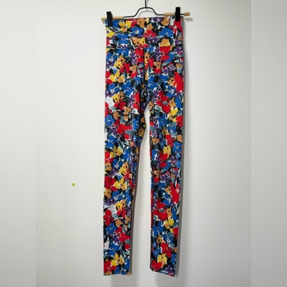 Beach Riot Piper Leggings Buttercup Floral Soft Smooth size S - Picture 4 of 9